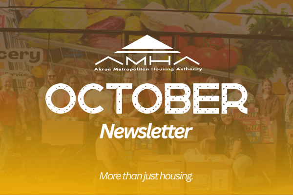 AMHA October Resident Newsletter Banner Image